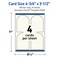 Avery Printable Arched Flat Cards, Sure Feed Technology, 4-3/4" x 3-1/2", Matte Ivory Cardstock, Print-to-The-Edge, Laser/Inkjet Printable, 40 Total